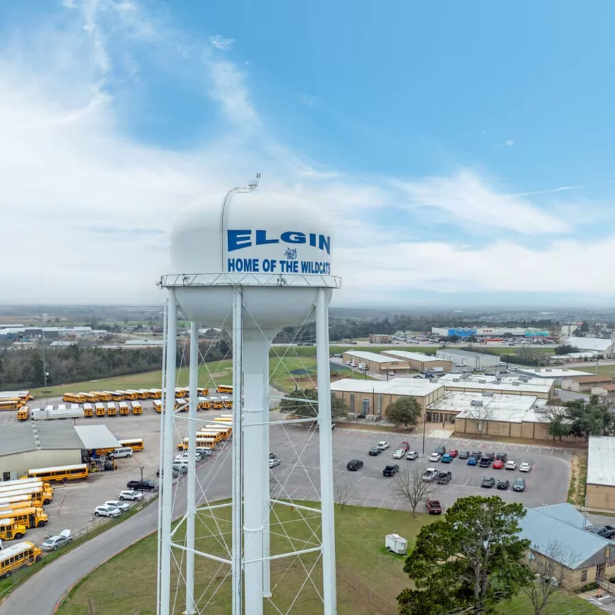 Elgin water tower photo