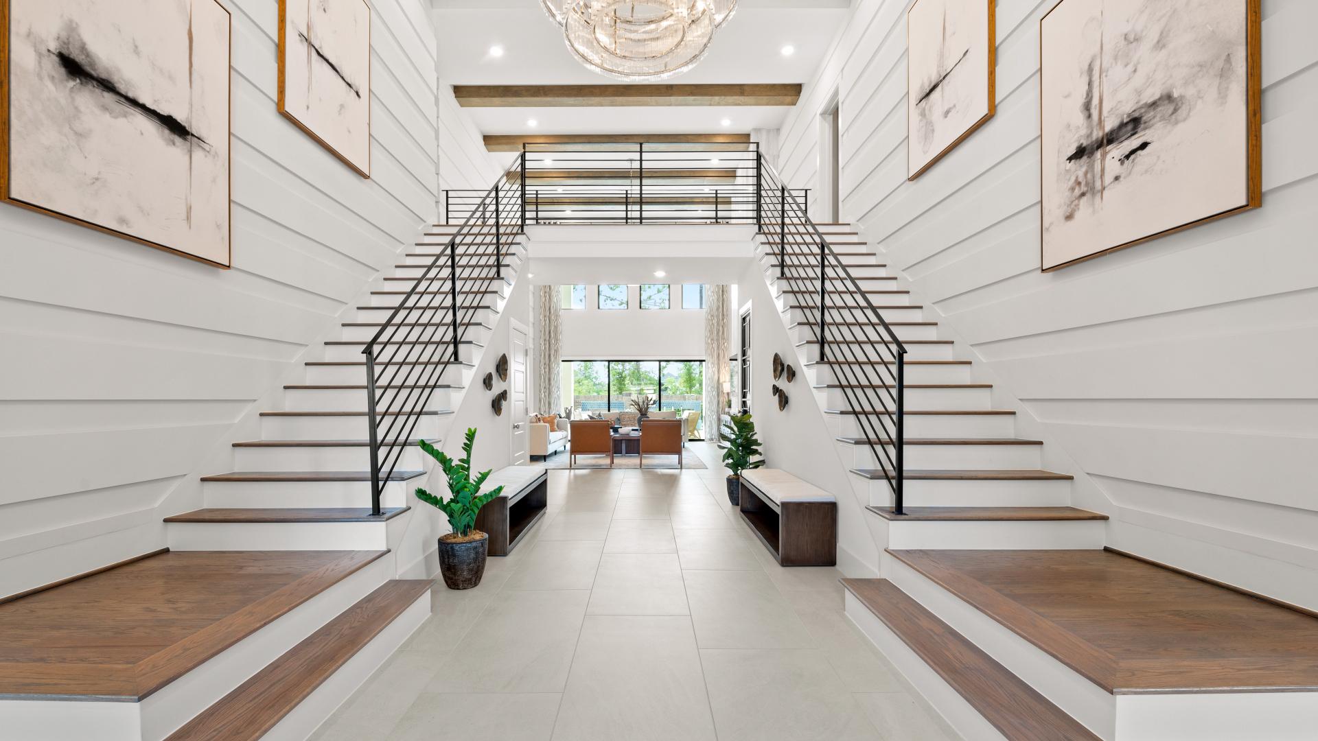 Staircase interior photo